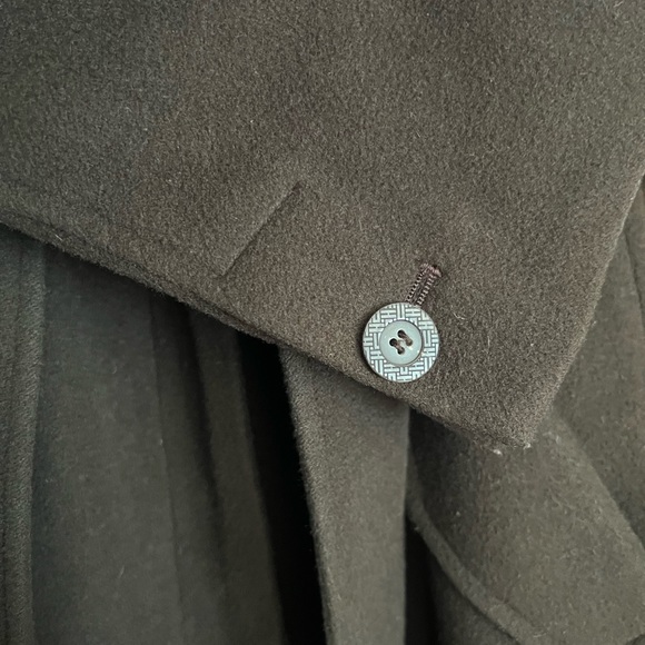 Cole Haan wool blend belted wrap coat - Size 12 - Picture 5 of 8